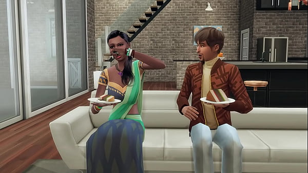 Erste gemeinsame Nacht mit einem frisch verheirateten indischen Paar