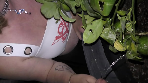 Master &amp_ trashy sub drink a lot and have a lot of sexy pissing fun