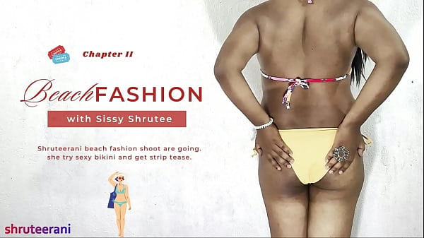 STRANDMODE TEIL 2 - SOLO INDISCHES TRANS-CROSSDESSING IM BIKINI