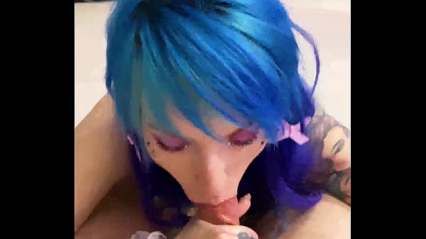 Deepthoat girl blowjob sloppy housemaid