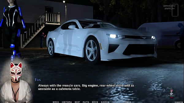 Race of Life - ep 6 (Gameuse aux gros seins jouant à un jeu porno)